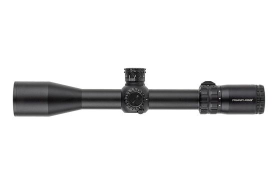 Primary Arms SLx rifle scope with 4-16x magnification, and a 44mm objective.
